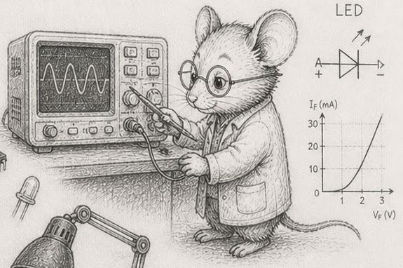 An oscilloscope: sample rate is independent of signal frequency